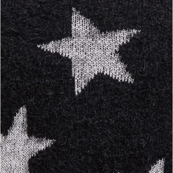 Torrid Black Star Sweater Coat Plus 00 - Picture 9 of 9